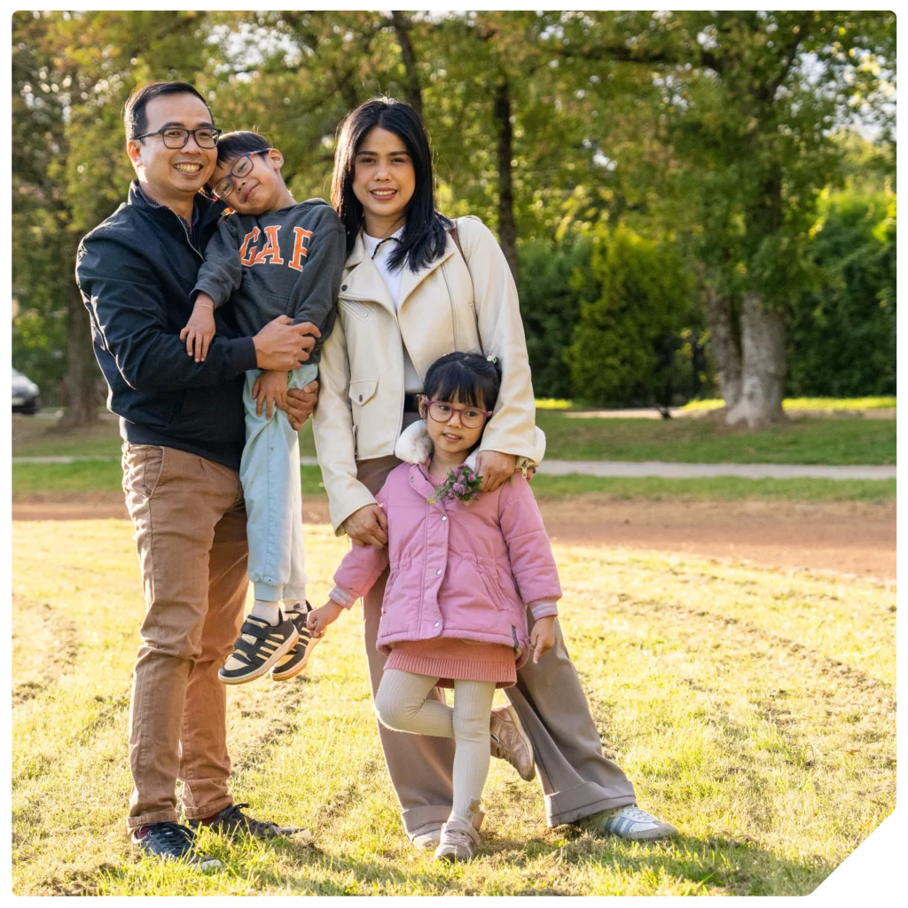 Aristotle Pangan - Family in Lithuania