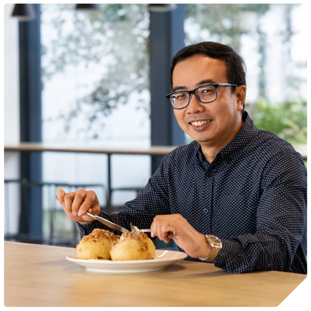 Aristotle Pangan - Food in Lithuania